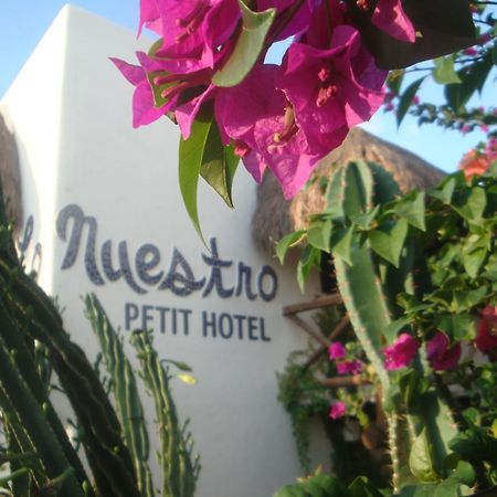 Lo Nuestro Petit Hotel Tulum Dış mekan fotoğraf